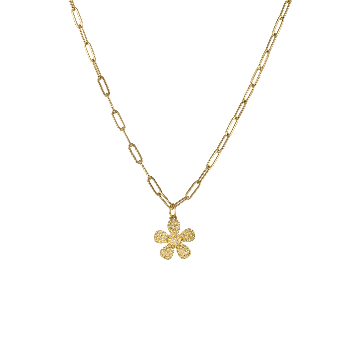 Crystal Golden Flower