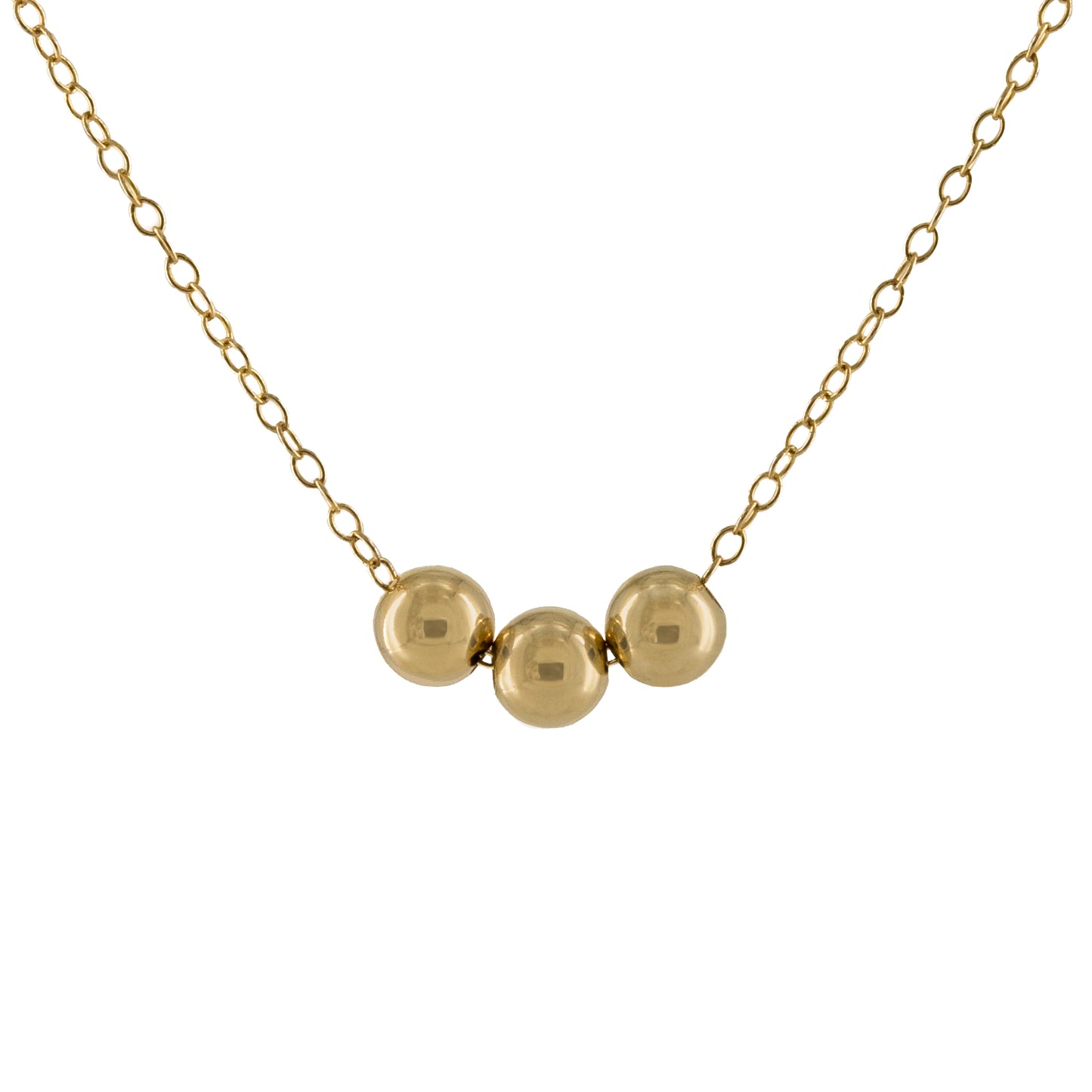 Triple Bead Necklace