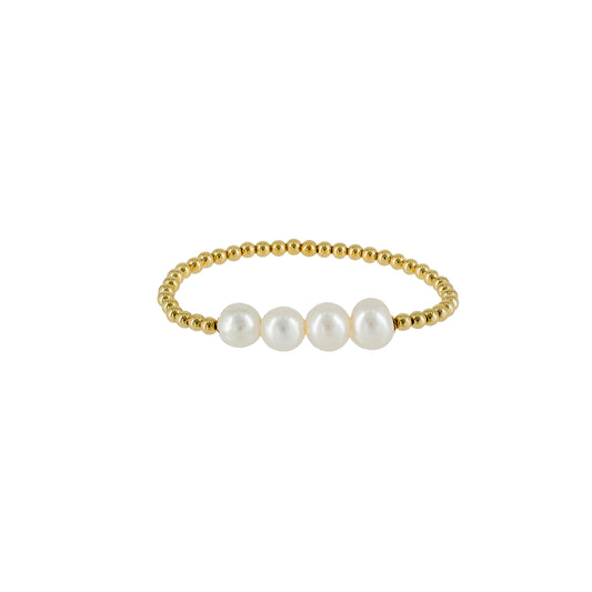 Pearl Mother Beaded Bracelet