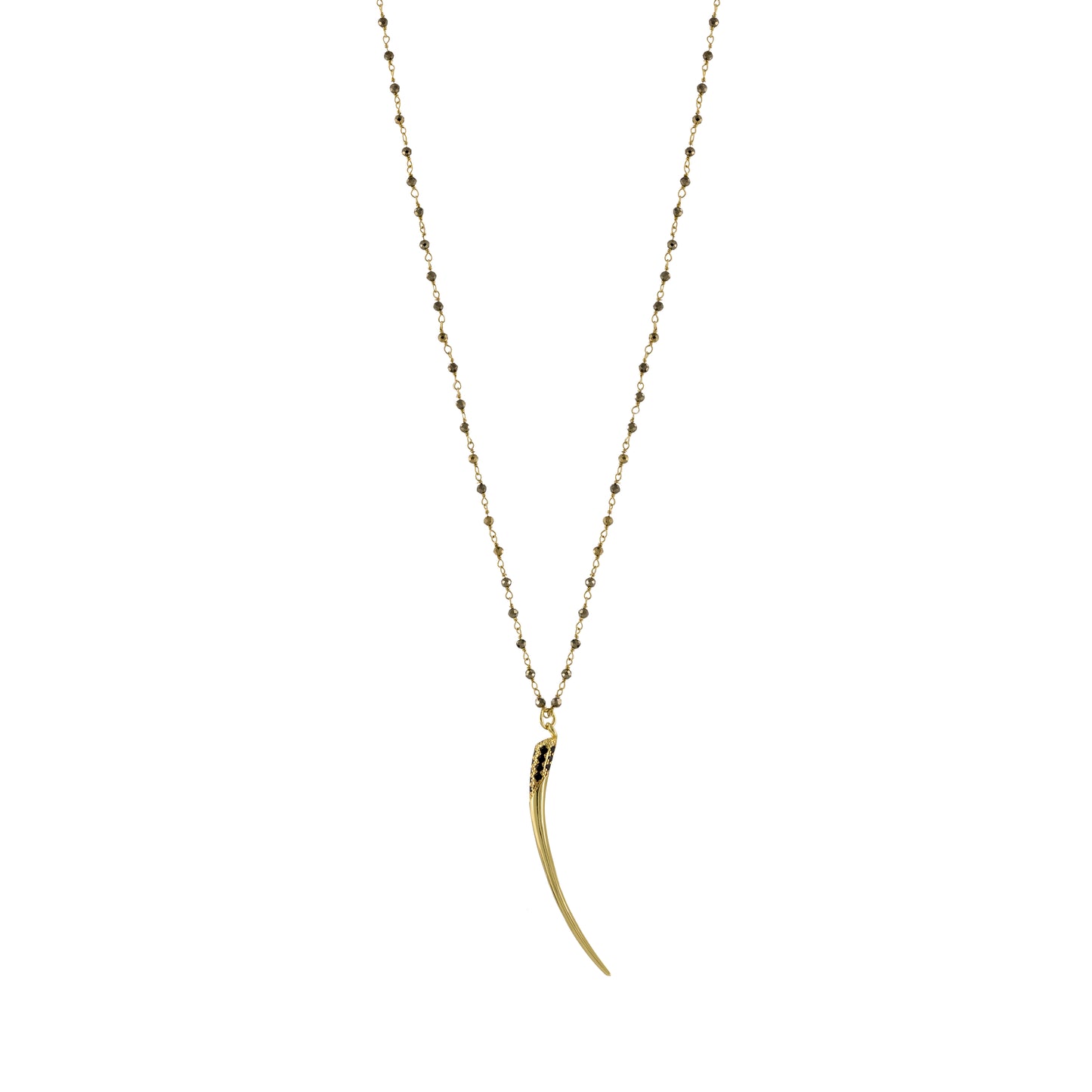 Gold Filled Horn Pendant