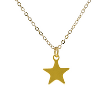 Load image into Gallery viewer, Gold Filled Star Necklace