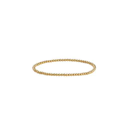 Gold Filled Beaded Bracelet 3mm