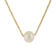 Load image into Gallery viewer, Single Pearl Necklace