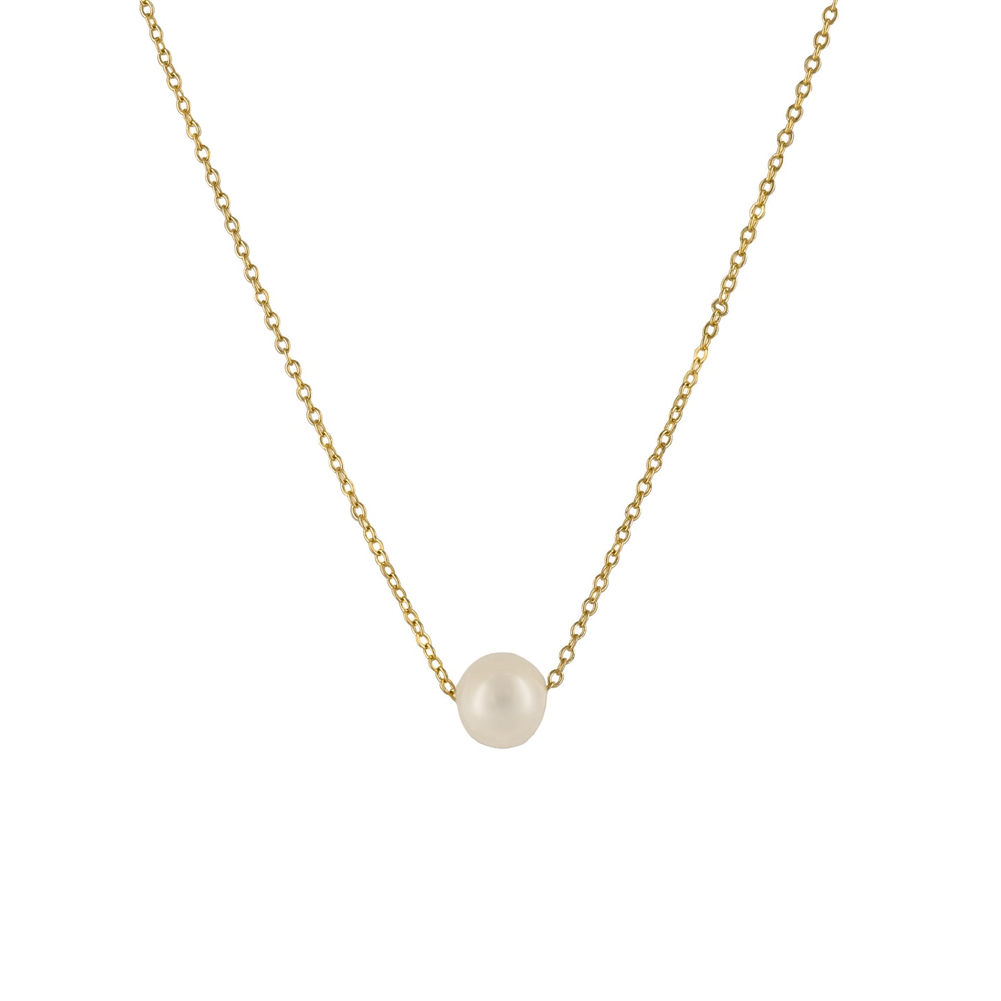 Single Pearl Necklace