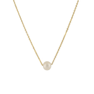 Single Pearl Necklace