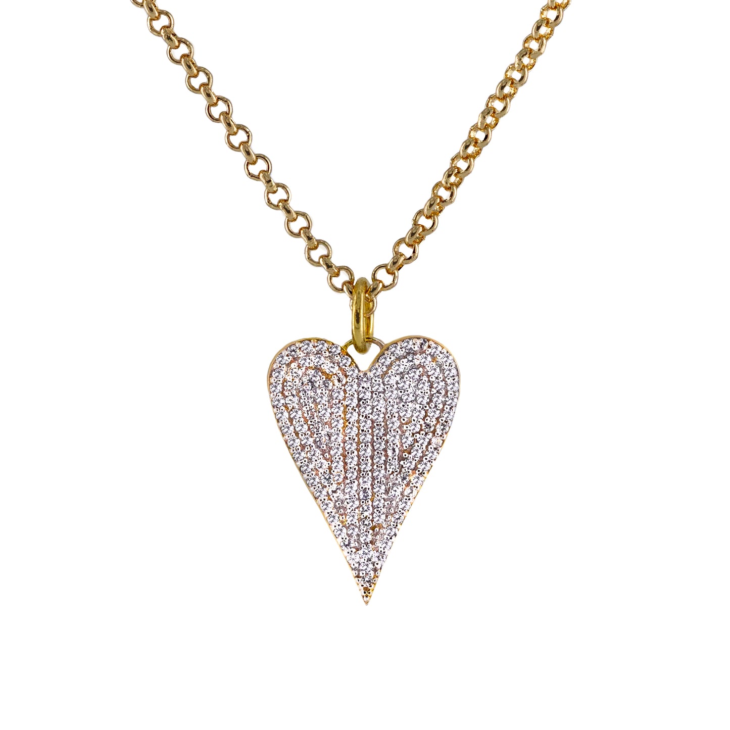 Zirconia Heart Pendant