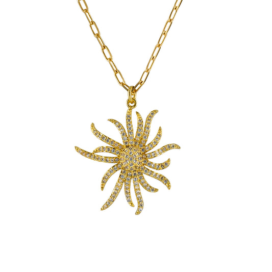 Gold and Zirconia Spider