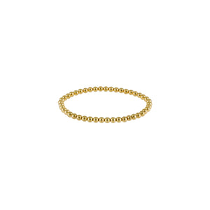 Gold Filled Beaded Bracelet 4mm