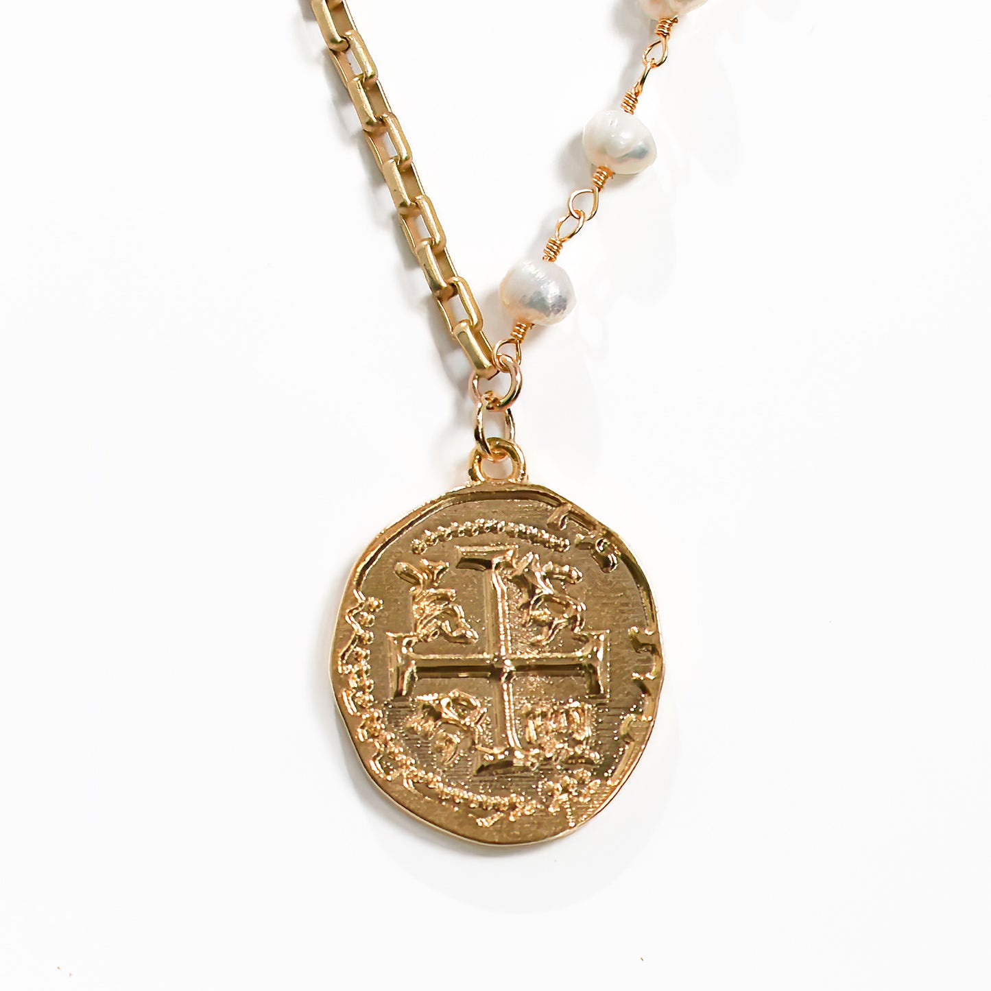 Greek Coin in Assymetric Chain