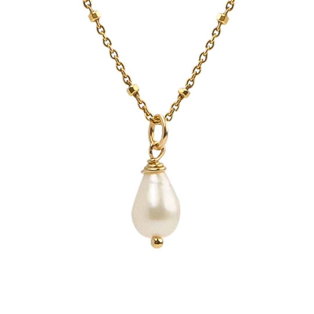 Petite Exclusive Baroque Pearl Necklace