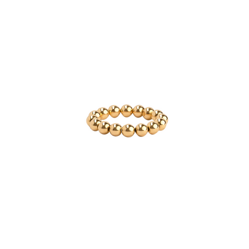 Classic Gold Filled Beaded Ring