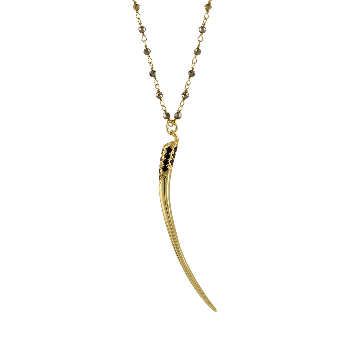 Gold Filled Horn Pendant