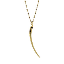 Load image into Gallery viewer, Gold Filled Horn Pendant