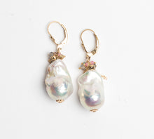 Load image into Gallery viewer, Large Baroque Pearl Earrings