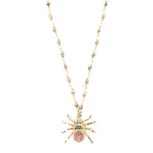Load image into Gallery viewer, Spider Double Chain Necklace *