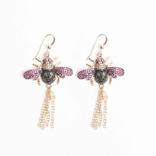 Load image into Gallery viewer, Dragonfly Statement Earrings *