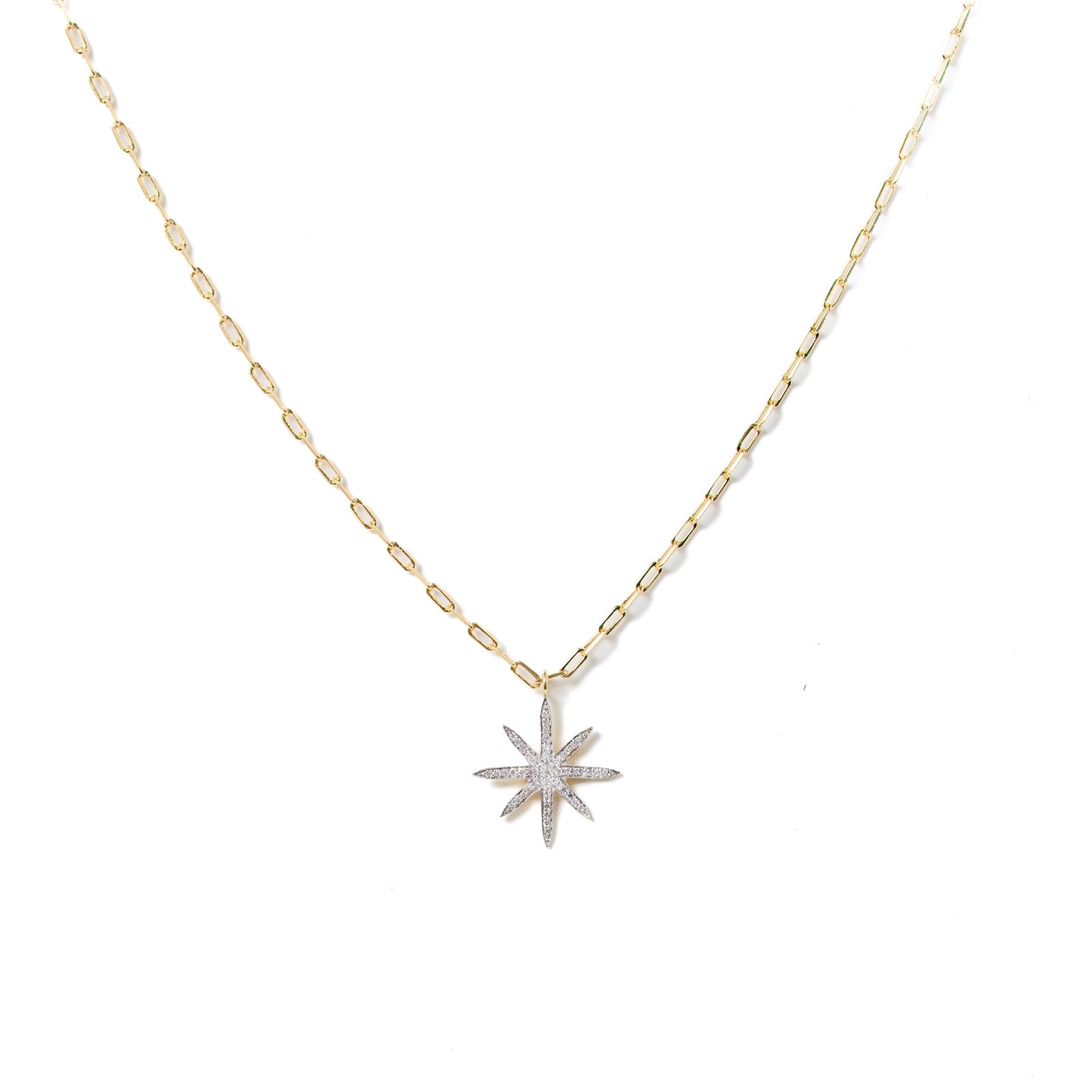 Star Pendant with Diamonds