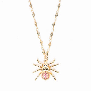 Spider Double Chain Necklace *