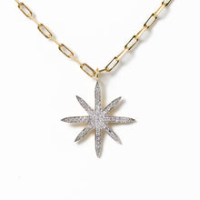 Load image into Gallery viewer, Star Pendant with Diamonds