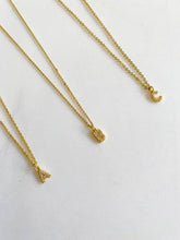 Load image into Gallery viewer, Golden Initial Necklace